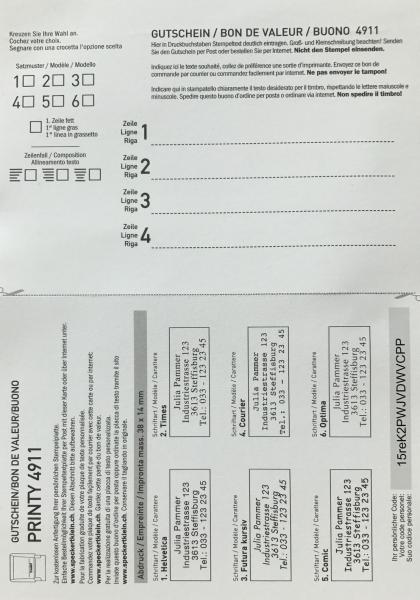 Trodat ersatzgutscheine tp114991 für 4911s - Trodat-tp114991-0092399013662