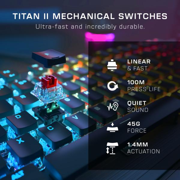 Turtle beach vulcan ii gaming keyboard tbk-1002-02-ch mech., linear switch, ch - Turtle-beach-tbk-1002-02-ch-0731855210220-07.jpg