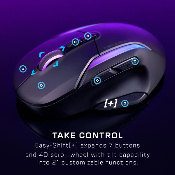 Turtle beach kone ii air gaming mouse tbm-1104-05 wireless, black - Turtle-beach-tbm-1104-05-0731855711048-09.jpg