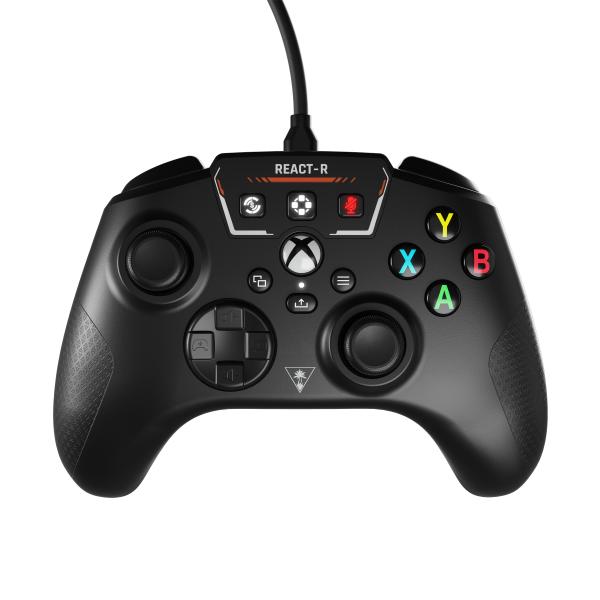 Turtle beach react-r controller tbs-0730-05 wired, black, xbox/pc - Turtle-beach-tbs-0730-05-0731855007288