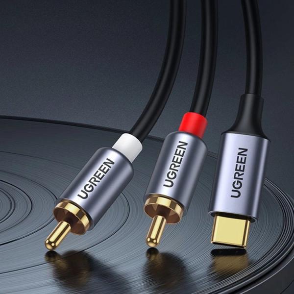 Ugreen audio cabel with chip 1.5m 20193 bb usb-c male to 2xrca male - Ugreen-20193-bb-6957303821938-04.jpg