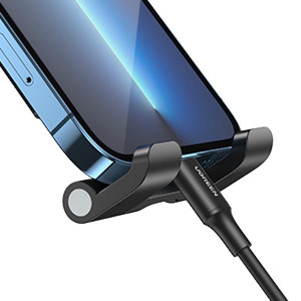 Ugreen multiangle phone desktop 20435 stand, foldable, black - Ugreen-20435-6957303824359-02.jpg
