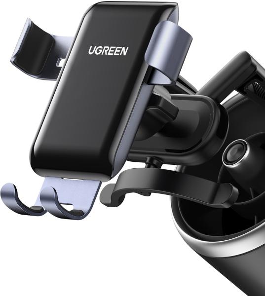 Ugreen round air vent gravity 30401 phone holder, black - Ugreen-30401-6957303834013-02.jpg