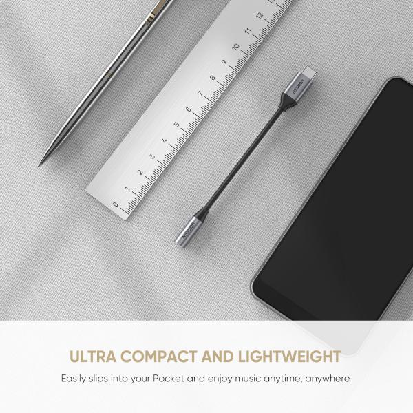 Ugreen usb-c to 3.5mm headphone 30632 jack adapter 10cm, grey - Ugreen-30632-6957303836321-09.jpg