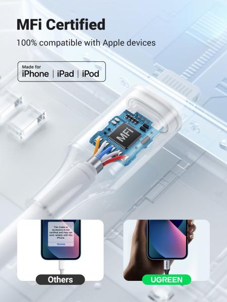 Ugreen lightning to 3.5mm headphone 30756 jack adapter 10cm, grey - Ugreen-30756-6957303837564-06.jpg
