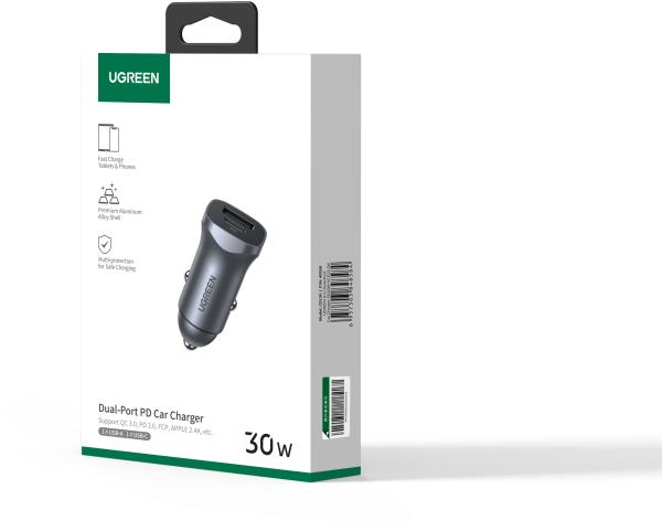 Ugreen fast car charger 30w 40858 usb-c pd+usb-a qc - Ugreen-40858-6957303848584-05.jpg