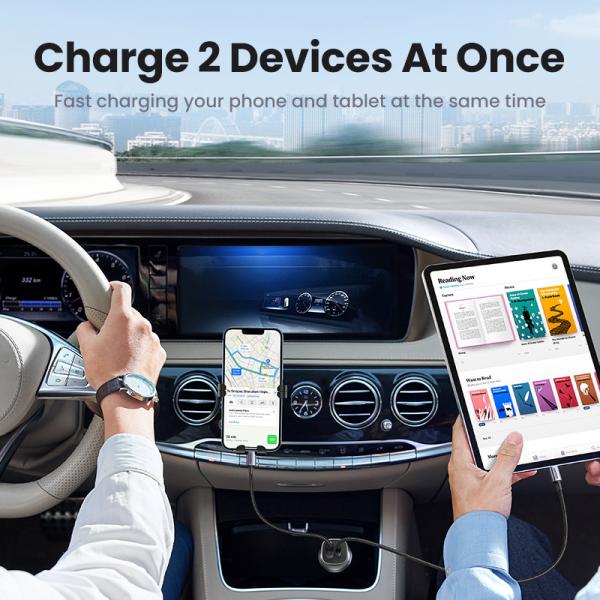Ugreen fast car charger 30w 40858 usb-c pd+usb-a qc - Ugreen-40858-6957303848584-07.jpg