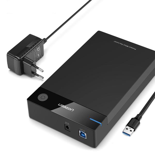 Ugreen sata hard driver enclosure 50422 usb 3.0 b to 3.5,2.5 (bb) - Ugreen-50422-6957303854226