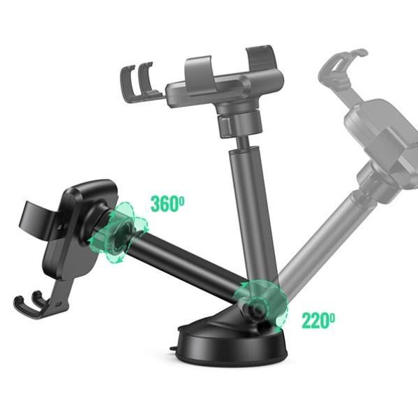 Ugreen gravity phone holder 60990b dash board w.suction cup - Ugreen-60990b-6957303893164-02.jpg