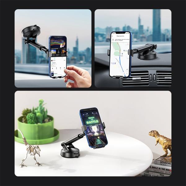 Ugreen gravity phone holder 60990b dash board w.suction cup - Ugreen-60990b-6957303893164-05.jpg