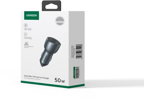 Ugreen fast car charger 50w 70594 usb-c pd+usb-c pd - Ugreen-70594-6957303875948-06.jpg