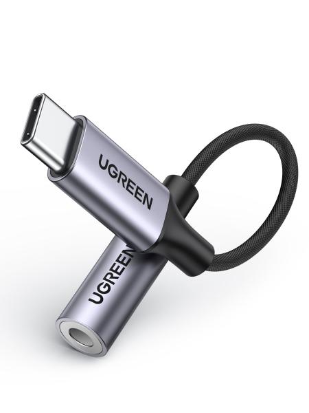 Ugreen cable usb-c to 3.5mm m/f 80154 alu shell with braided 10cm - Ugreen-80154-6957303881543-04.jpg