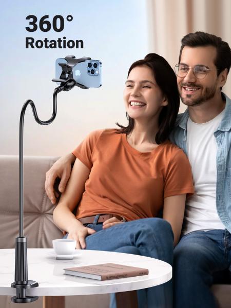 Ugreen multifunction phone clipstand 80906 90cm, black - Ugreen-80906-6957303889068-06.jpg