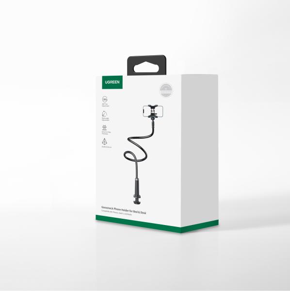 Ugreen multifunction phone clipstand 80906 90cm, black - Ugreen-80906-6957303889068-08.jpg