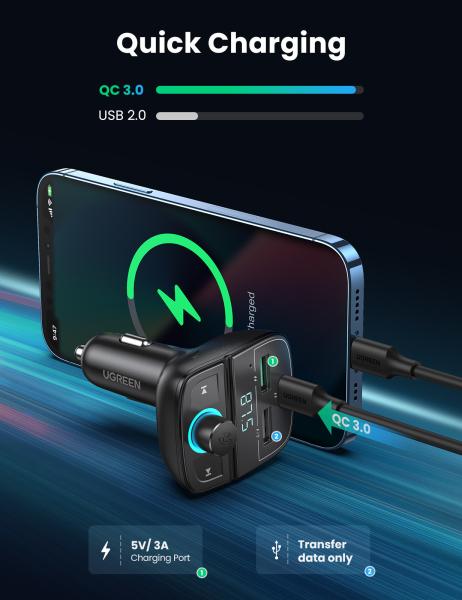 Ugreen bt 5.0 fm transmitter 80910 20wpd charger 3-port - Ugreen-80910-6957303889105-08.jpg