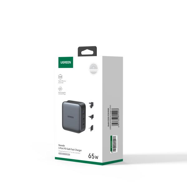 Ugreen worldwide travel fastcharger 90409 65w,usb-a,2x usb-c,gan tech - Ugreen-90409-6957303894093-10.jpg