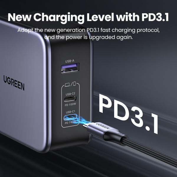 Ugreen usb wallcharger nexode 140w 90549 bundle,gan,usb-a+c,1.5m cable - Ugreen-90549-6957303895496-06.jpg