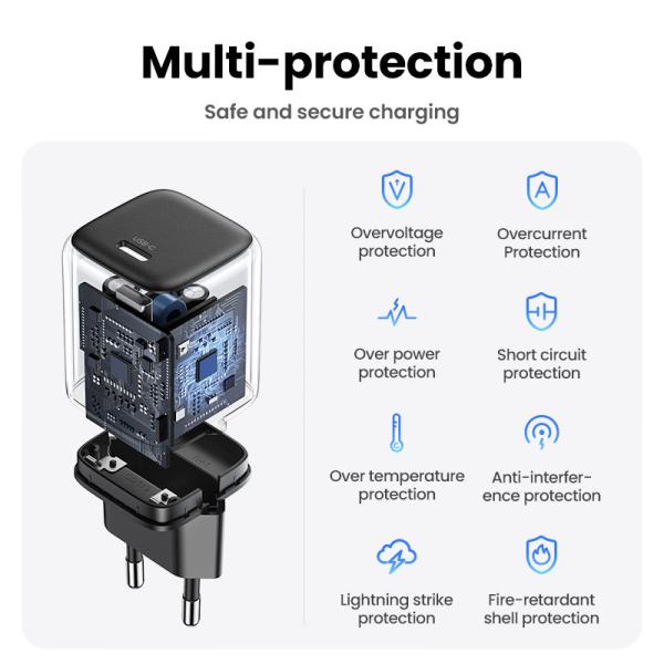 Ugreen usb c wallcharger nexode 90664 mini,20w,pd gan, black - Ugreen-90664-6957303896646-10.jpg