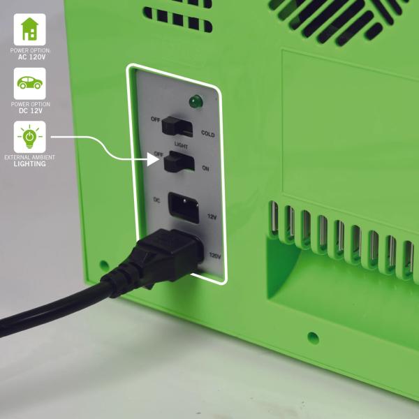 Ukonic creeper mini fridge 6.7l 146285 minecraft, 9 cans - Ukonic-146285-5060411780477-07.jpg
