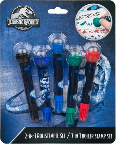 Undercover 2-in-1 rollstempel set jurp0743 jurassic world - Undercover-jurp0743-4043946295921