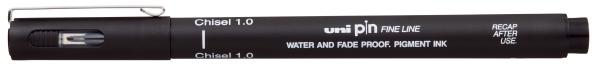 Uni-ball fineliner pin 1.0 mm 10.1.1021 black - Uni-ball-1011021-4902778270974