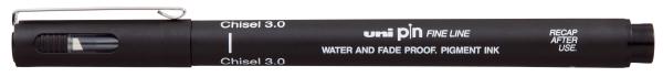 Uni-ball fineliner pin 3.0 mm 10.1.1023 black - Uni-ball-1011023-4902778270998
