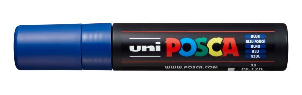 Uni-ball posca marker 15mm pc-17k blue blau - Uni-ball-pc-17k-blue-4902778364239