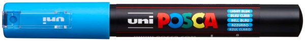 Uni-ball posca marker 0.7mm pc-1m l.blue hellblau - Uni-ball-pc-1m-lblue-4902778654002