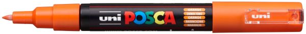 Uni-ball posca marker 0.7mm pc-1m orange orange - Uni-ball-pc-1m-orange-4902778653975