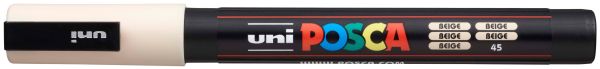 Uni-ball posca marker 0,9-1,3mm pc-3m beige beige - Uni-ball-pc-3m-beige-4902778123683