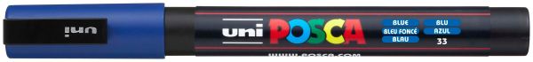 Uni-ball posca marker 0,9-1,3mm pc-3m blue blau, rundspitze - Uni-ball-pc-3m-blue-4902778915783