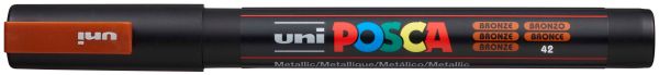 Uni-ball posca marker 0,9-1,3mm pc-3m bronze bronze - Uni-ball-pc-3m-bronze-4902778123713