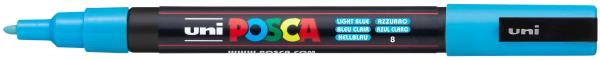 Uni-ball posca marker 0,9-1,3mm pc-3m l.blue hellblau, rundspitze - Uni-ball-pc-3m-l.blue-4902778915868-02.jpg