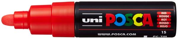 Uni-ball posca marker 4.5-5.5mm pc-7m red rot, rundspitze - Uni-ball-pc-7m-red-4902778228357-02.jpg