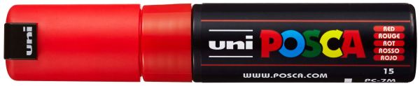 Uni-ball posca marker 4.5-5.5mm pc-7m red rot, rundspitze - Uni-ball-pc-7m-red-4902778228357