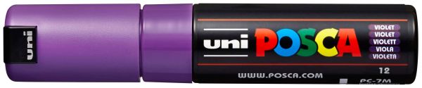 Uni-ball posca marker 4.5-5.5mm pc-7m violet violett, rundspitze - Uni-ball-pc-7m-violet-4902778228333