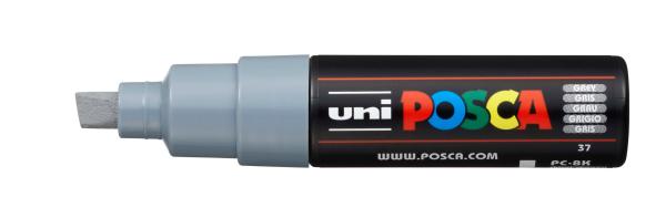 Uni-ball posca marker 8mm pc-8k grey grau, keilspitze - Uni-ball-pc-8k-grey-4902778916582-02.jpg