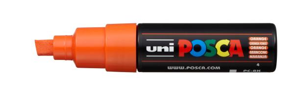 Uni-ball posca marker 8mm pc-8k orange orange, keilspitze - Uni-ball-pc-8k-orange-4902778916537-02.jpg
