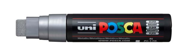 Uni-ball posca marker 15mm pc17k silver met, silber - Uni-ball-pc17k-silver-4902778202289-02.jpg