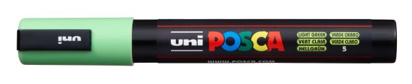 Uni-ball posca marker 1,8-2,5mm pc5m l.green hellgrün, rundspitze - Uni-ball-pc5m-lgreen-4902778916216