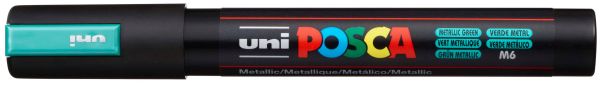 Uni-ball posca marker 1.8-2.5mm pc5mmet.gree met grün, rundspitze - Uni-ball-pc5mmetgree-4902778113578