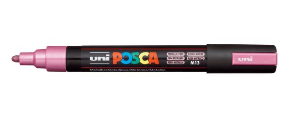 Uni-ball posca marker 1,8-2,5mm pc5mmet.pink metal.rosa,r'spitze - Uni-ball-pc5mmet.pink-4902778113585-02.jpg