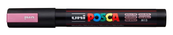 Uni-ball posca marker 1,8-2,5mm pc5mmet.pink metal.rosa,r'spitze - Uni-ball-pc5mmetpink-4902778113585