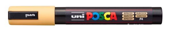 Uni-ball marker posca 1.8-2.5mm pc5m_apricot aprikose - Uni-ball-pc5m_apricot-4902778249260