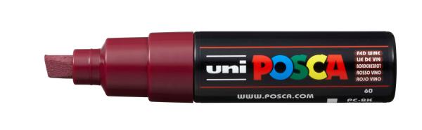 Uni-ball posca marker 8mm pc8k red win bordeaux, keilspitze - Uni-ball-pc8k-red-win-4902778107539-02.jpg