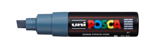 Uni-ball posca marker 8mm pc8kslategre schiefergrau, keilspitze - Uni-ball-pc8kslategre-4902778107546-02.jpg