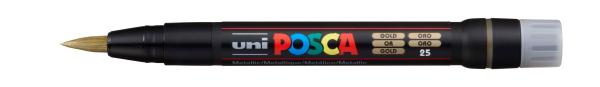 Uni-ball posca pinsel-marker 1-10mm pcf-350 gold gold - Uni-ball-pcf-350-gold-4902778665831-02.jpg
