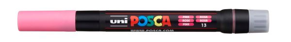 Uni-ball posca pinsel-marker 1-10mm pcf-350 pink rosa - Uni-ball-pcf-350-pink-4902778559765