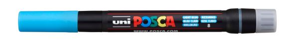 Uni-ball posca pinsel-marker 1-10mm pcf350 l.blu hellblau - Uni-ball-pcf350-lblu-4902778559741