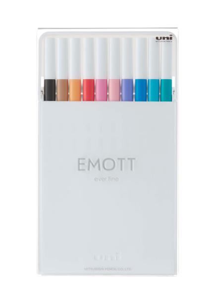 Uni-ball fineliner emott 0.4mm pem-sy_10c_no.2 soft pastel 10 stück - Uni-ball-pem-sy_10c_no.2-4902778248379-02.jpg